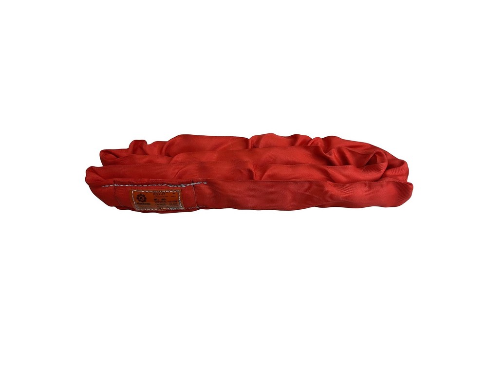 Power Lift PL5x15′ Red Polyester Round Sling (13,200 lb. Vertical Capacity)| …