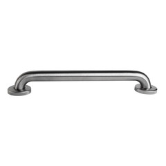 Stainless Steel 6.4 Gallon Trash Can with 36″ Grab Bar Bundle