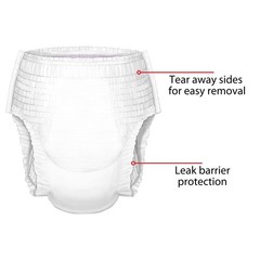 Curity Youth Absorbent Underwear Medium 38 to 65 lbs. 17 Ct