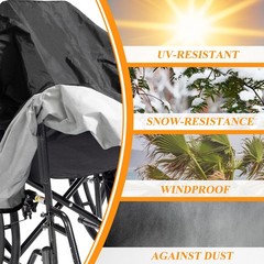 Wheelchair Cover, Electric Cover Waterproof , Black