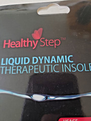 Helthy Step Therapeutic Gel Insoles Liquid Dynamics Unisex XS Men, Women 5-(6-7)