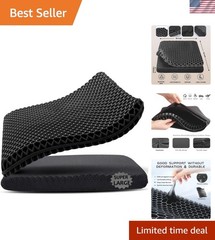 Super Large Gel Seat Cushion 19×19 – Pain Relief for Long Sitting Sessions