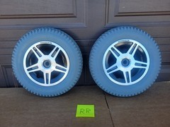 NEW – DRIVE WHEELS / TIRES 3.00-8 For JAZZY 614HD POWER WHEELCHAIR Rims