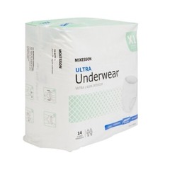 McKesson Adult Disposable Pull On Up Underwear, Heavy Absorbency, XL, 56 Ct