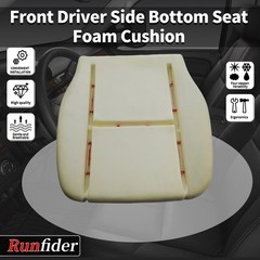 Driver Side bottom Replacement Seat Foam Cushion Seat Foam Pad Compatible wit…