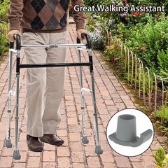 Universal Fit Walker Glide Skis – 8 Pcs Easy Use Rubber Walker Feet Replacement