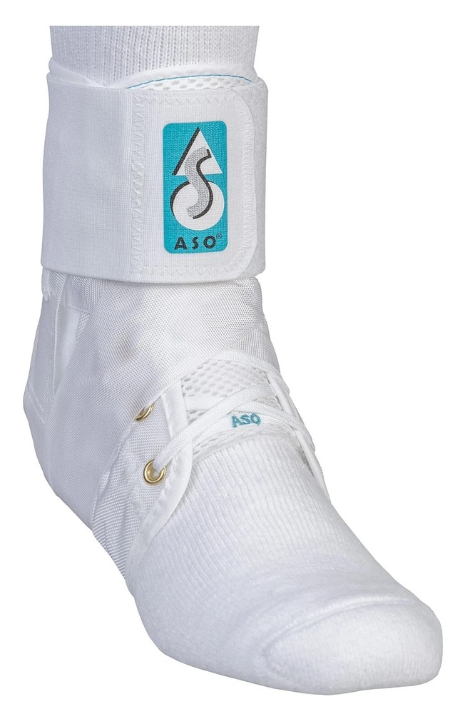 Med Spec ASO Ankle Stabilizer, White, Large MODEL 264005