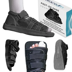 Post Op Shoe – Adjustable Orthopedic Walking Shoe for Women & Men – Square Op…
