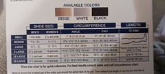 Compression Stockings Unisex Size L