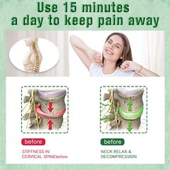 Over Door Neck Traction Device Cervical Pain Relief Stretcher Brace Support