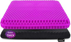 Gel Seat Cushion for Long Sitting Extra Thick Soft Gel Cushion for Wheelchair…