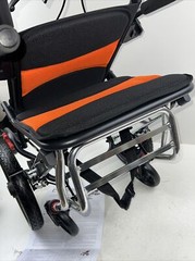 Aluminum Alloy Portable Folding Manual Wheelchair w/ Handbrake SYIV100-DY-102L
