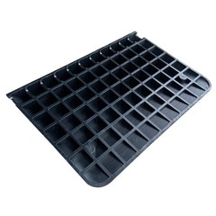 Rubber Threshold Ramp for Doorways Heavy Duty 10cm 4″ Rise Wheelchair Ramp, 1…