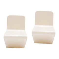 2 Pcs Shower Foot Rest For Shaving Legs No Drill Wall Mounted Triangular Anti