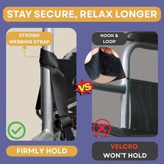 Wheelchair Foot Rest Hammock, Wheel Chair Leg Rest w/Rigid Base, Foot Sling f…