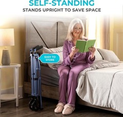 Space Saver Walker, Lightweight Folding Rolling Mobility Aid for Seniors & Ad…