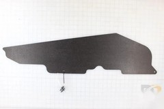 ASSEMBLY COVER PLASTIC W / TAPE PARA ARM 0 / S FRONT KIT SHIPOUT 954-0704NAKS