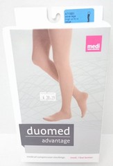 MEDI duomed Advantage Thigh w/tb ot Closed Toe Beige 15- 20 SMALL AT13201