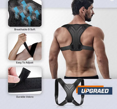 Adjustable Posture Corrector Back Brace Unisex Men Women Free Shipping