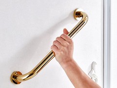 700Brass 12Inch Grab Bar for Hotel/Motel/Home Shower Safety, Solid Brass, Pol…
