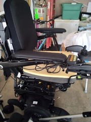 Wheelchair and other equipment locally