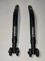 Motion Composites Helio A6 C2 A7 MOVE Wheelchair Anti Tip Tubes Pair Adjustable