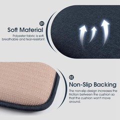 Chair Cushions, 4 Pack Memory Foam Chair Pads, Thin Seat Cushion, Dark Blue