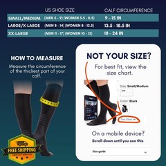 PhysFlex Compression Socks Beige Large/XL