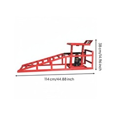 Car Maintenance Ramp Sloped Hydraulic Car Ramp Sturdy Duty Steel