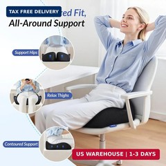 ZIKEE Pioneering Gel Seat Cushion for Sitting Without Stuffiness, Ergonomic Memo