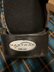 MaxTrax DJ Orthopedics Non-Pneumatic Large Tall Walking Boot Brace Black