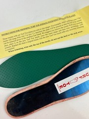 Turf Toe Rigid Plate Insoles Foot Management Size W 8-9 NEW USA Made