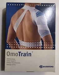 Bauerfeind OmoTrain Shoulder Brace Pain Relief & Support, Size 1 Titan Open Box