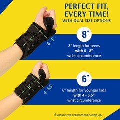 Kid’s Pediatric Lace-Up Wrist Brace for Wrist Immobilization