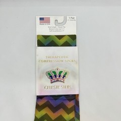Celeste Stein Therapeutic Compressions Knee Length Women’s Socks Size 5-11