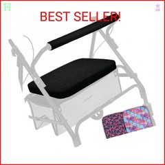 Vive Rollator Walker Seat and Backrest Covers – Removable and Washable Accessori