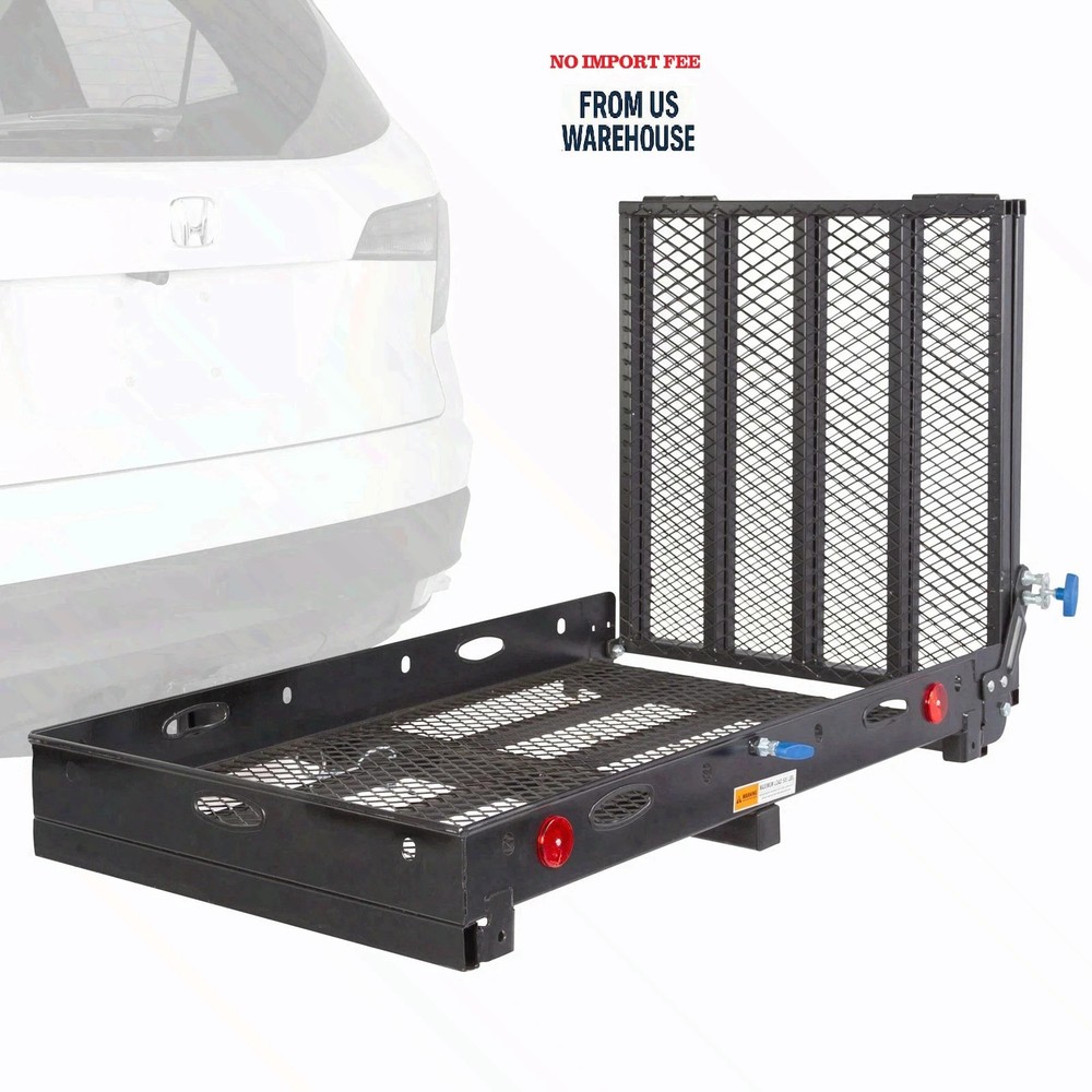 Titan Ramps Hitch-Mounted Wheelchair and Scooter Carrier – 500 lb. Capacity