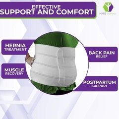 NEW Premium Plus Size Bariatric 4 Panel 12″ abdominal waist binder