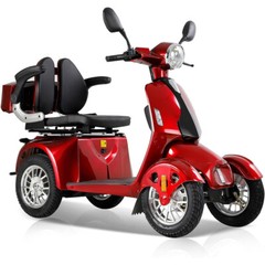 1000W 4-Wheel Electric Powered Mobility Scooter All-Terrain for Seniors & Adults