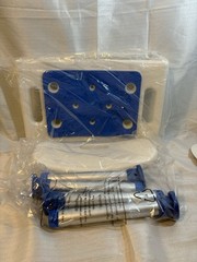 Shower Chair w/ Removable Back for Seniors & Disables Heavy Duty 400# SHC10