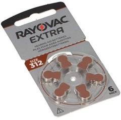 360x Rayovac 312 Hearing Aid Batteries Mega Bulk Pack PR41 DA312