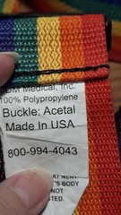 Rainbow Medical Transfer Gait Belt 56″ x 2″ Patient Lift Aid Plus Size USA