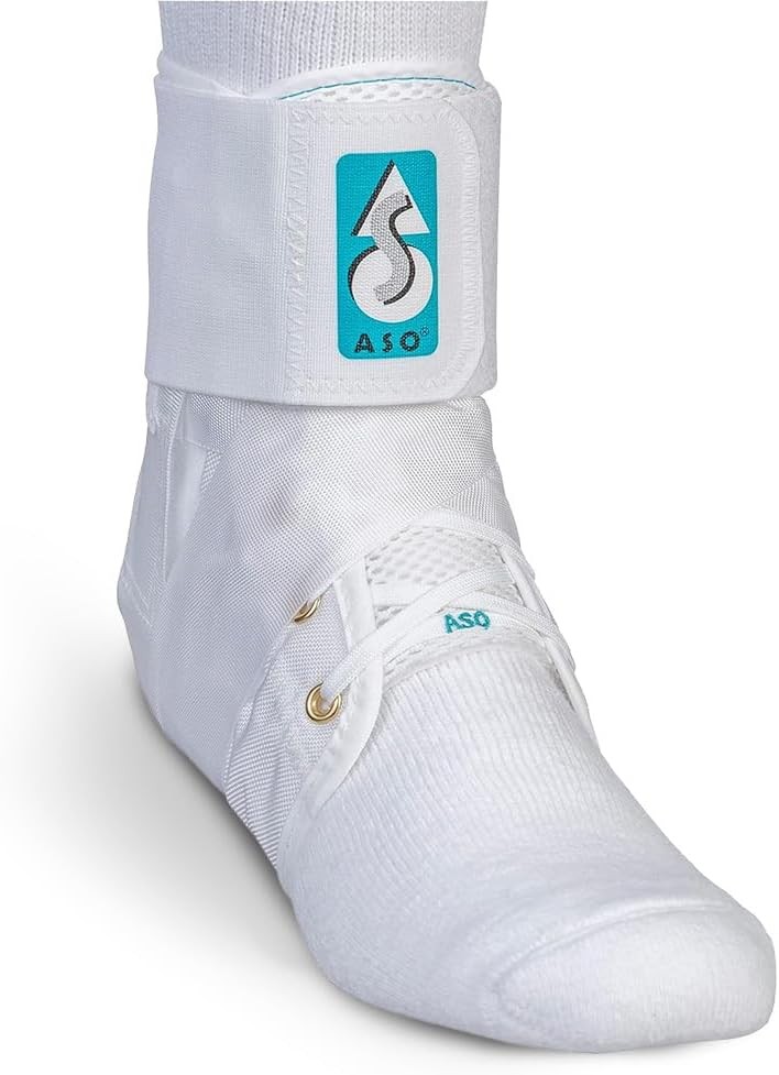 Med Spec ASO Ankle Stabilizer – Lace Up Ankle Brace for Sprained Ankle and Peron