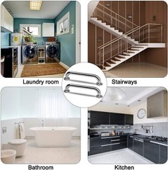 Stainless Steel Grab Bar Bathroom Safety Handicap Shower Tub Handle Support