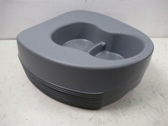 Lot of 10 Medline Durafit Contour Bedpans DYND80290 Graphite Stackable