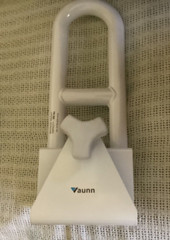 NEW Vaunn Medical Bathtub Safety Rail Shower Grab Bar Handle, White