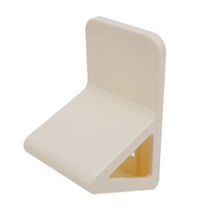 2 Pcs Shower Foot Rest No-Drill Wall Mounted For Shaving Legs (Cream Yellow)