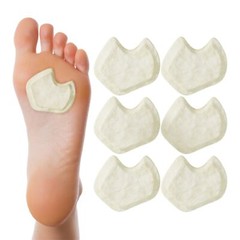 Dancers Pads Sesamoiditis Pads – 1/4″ Thick Adhesive Skived – 12 PC