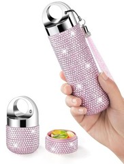 Zannaki Metal Travel Pill Organizer – Waterproof, 7-Day Pill Case