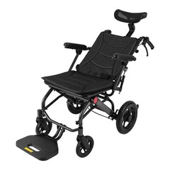 All-terrain Adjustment Backrest Wheelchairs Foldable Wheelchair For Senior 130kg